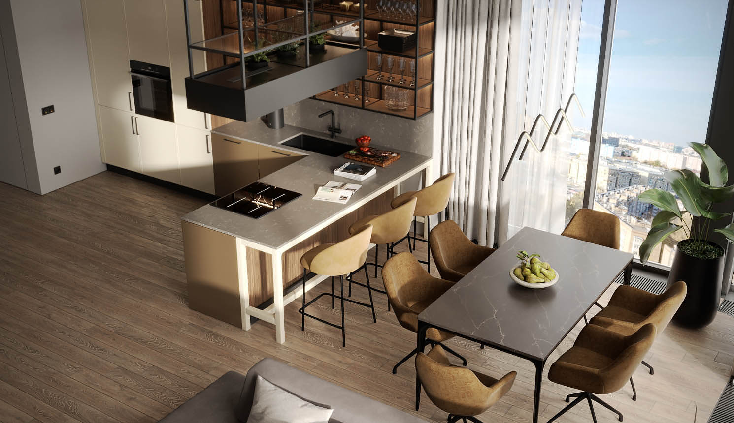 Фартук для кухни: как выбрать, как ухаживать. 20 вариантов модных сочетаний