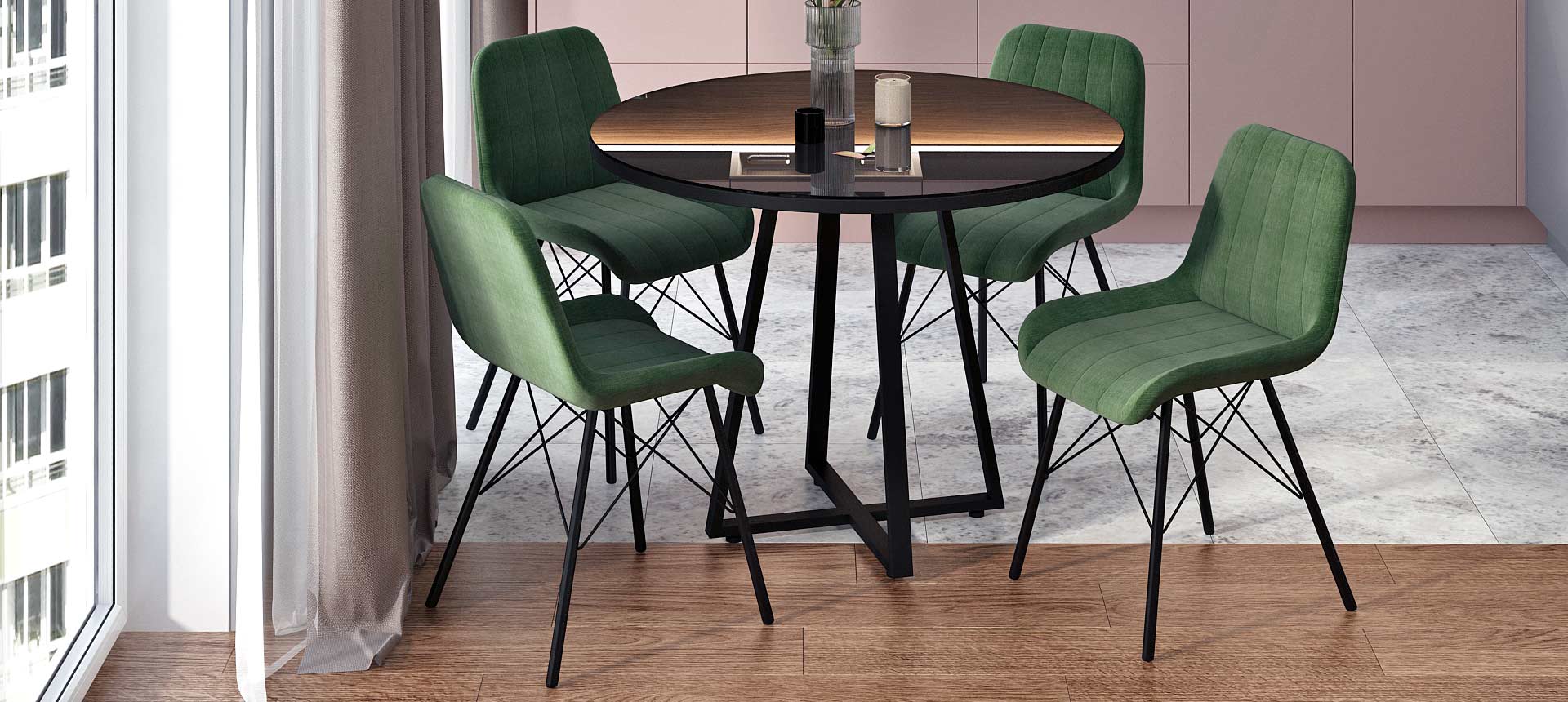 шенилл NIAGARA цвет Green