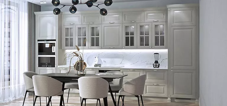 Дизайн кухни в стиле неоклассика