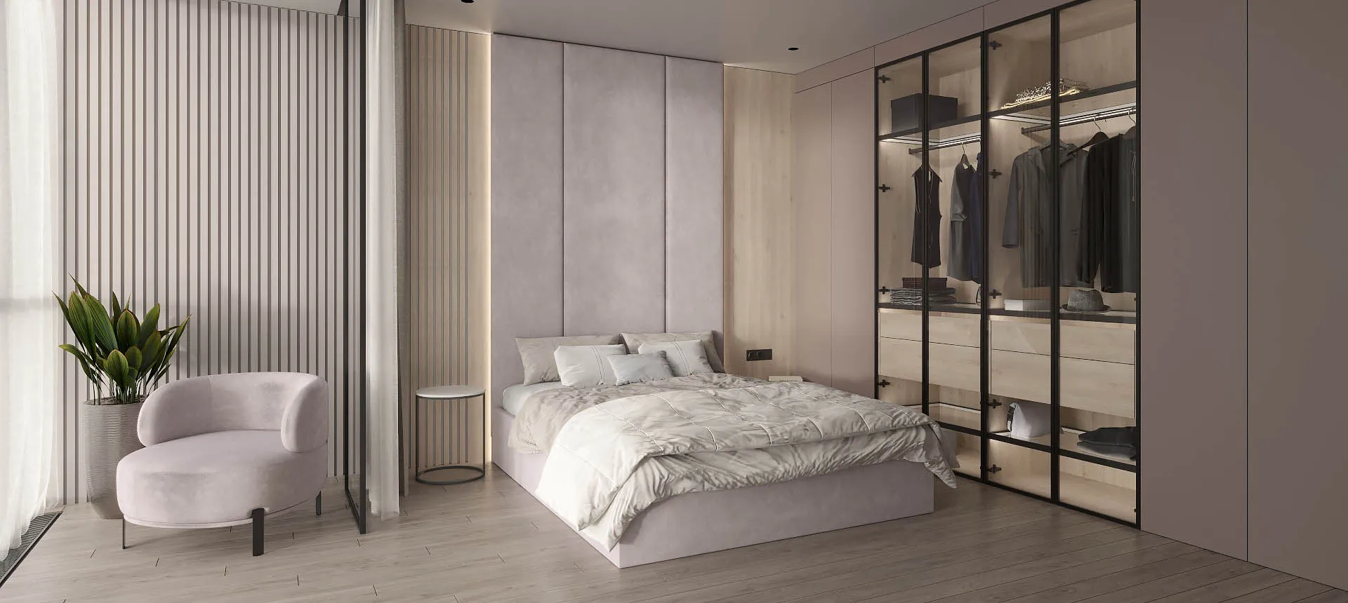 Розовый кварц матовый / велюр Buddy цвет 2 