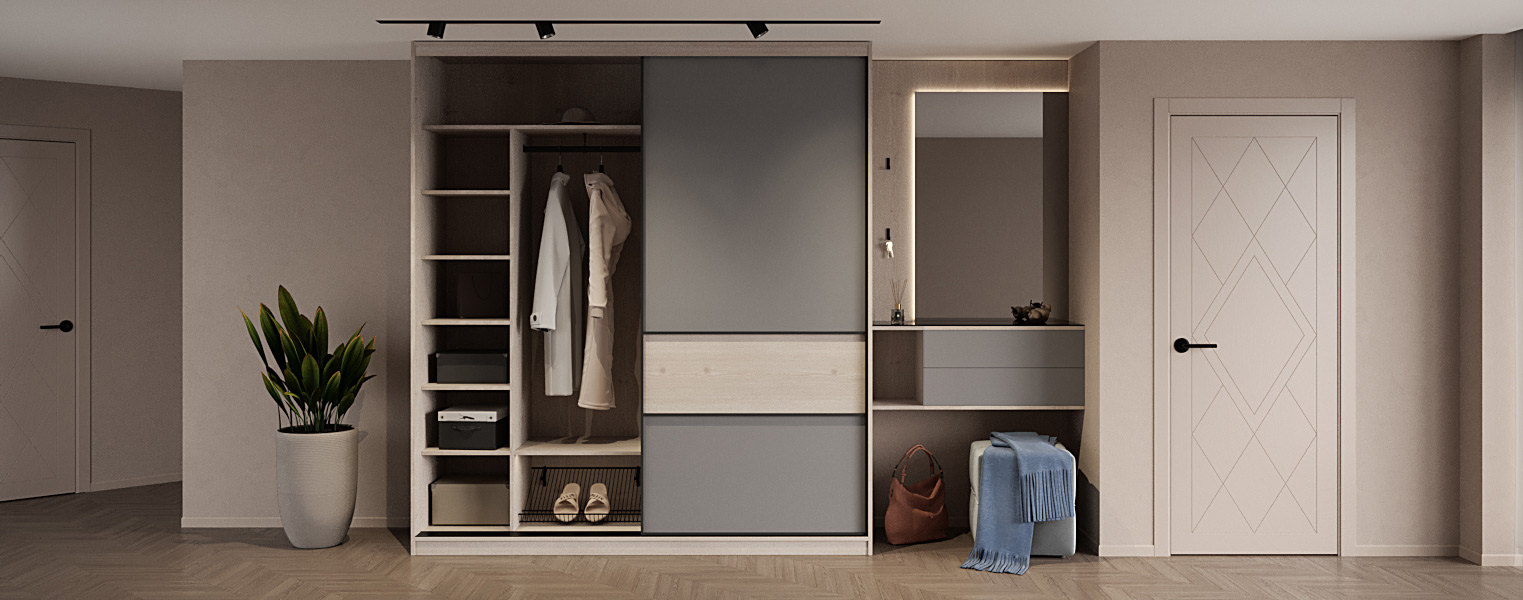 Шкаф-купе в прихожую - фото No 3