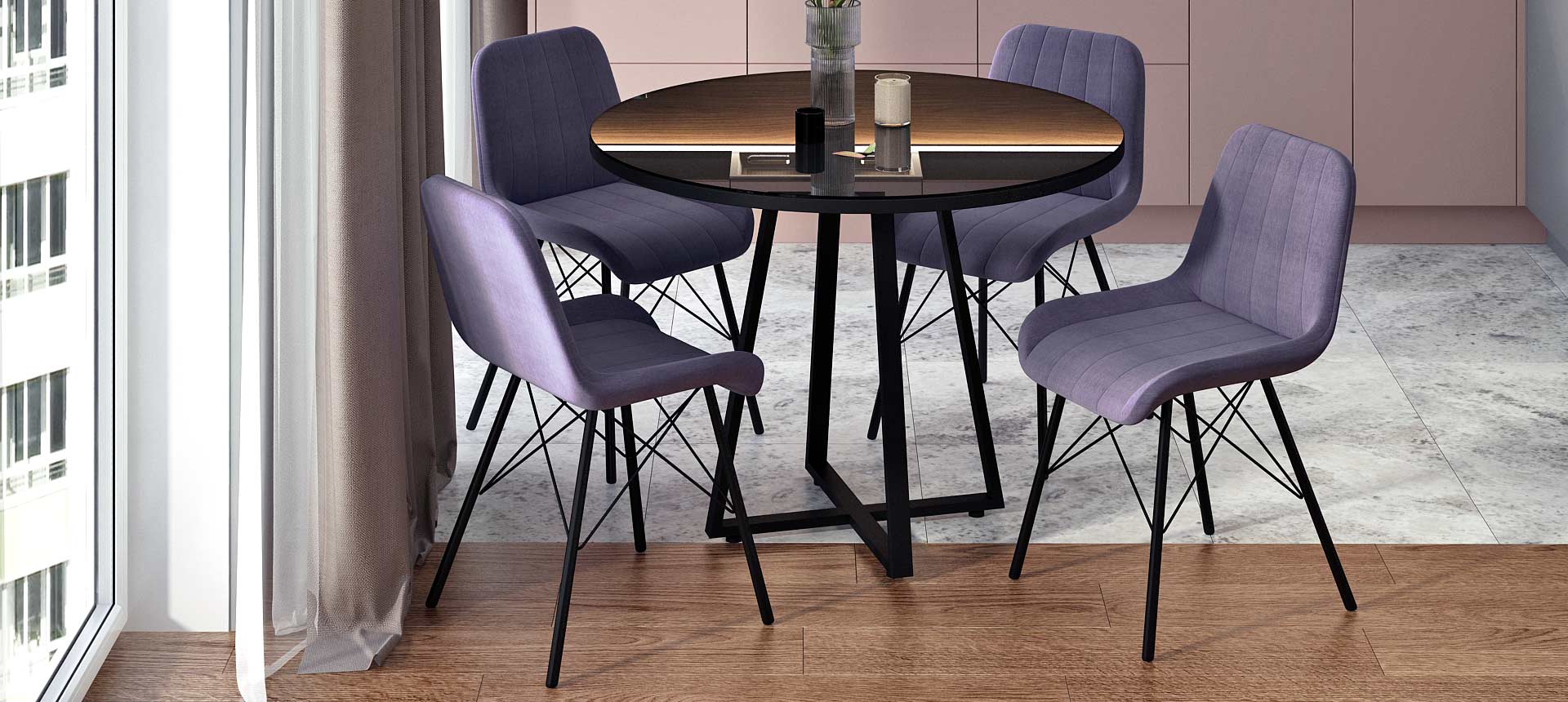 микровелюр NEWTONE цвет Antracite