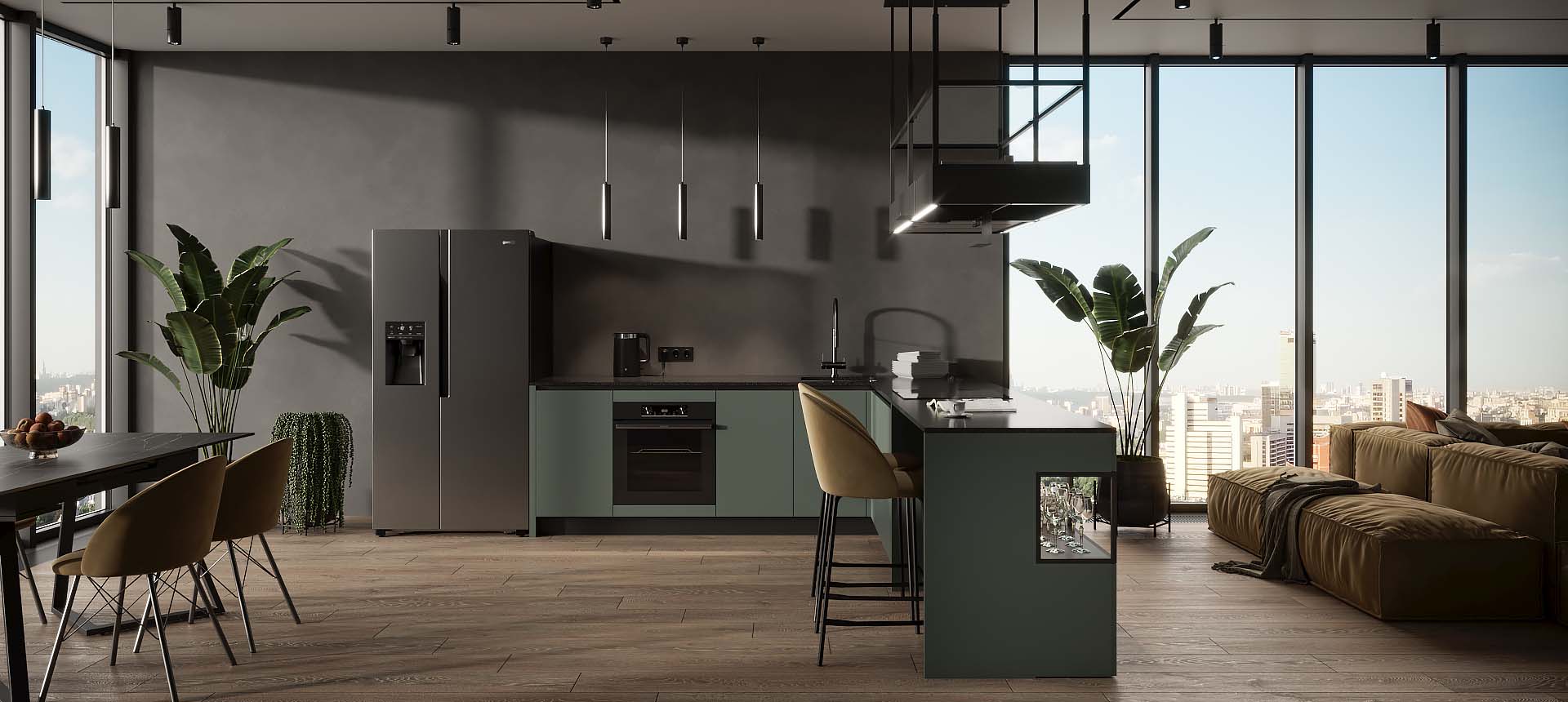 Сумрачный нефрит матовый