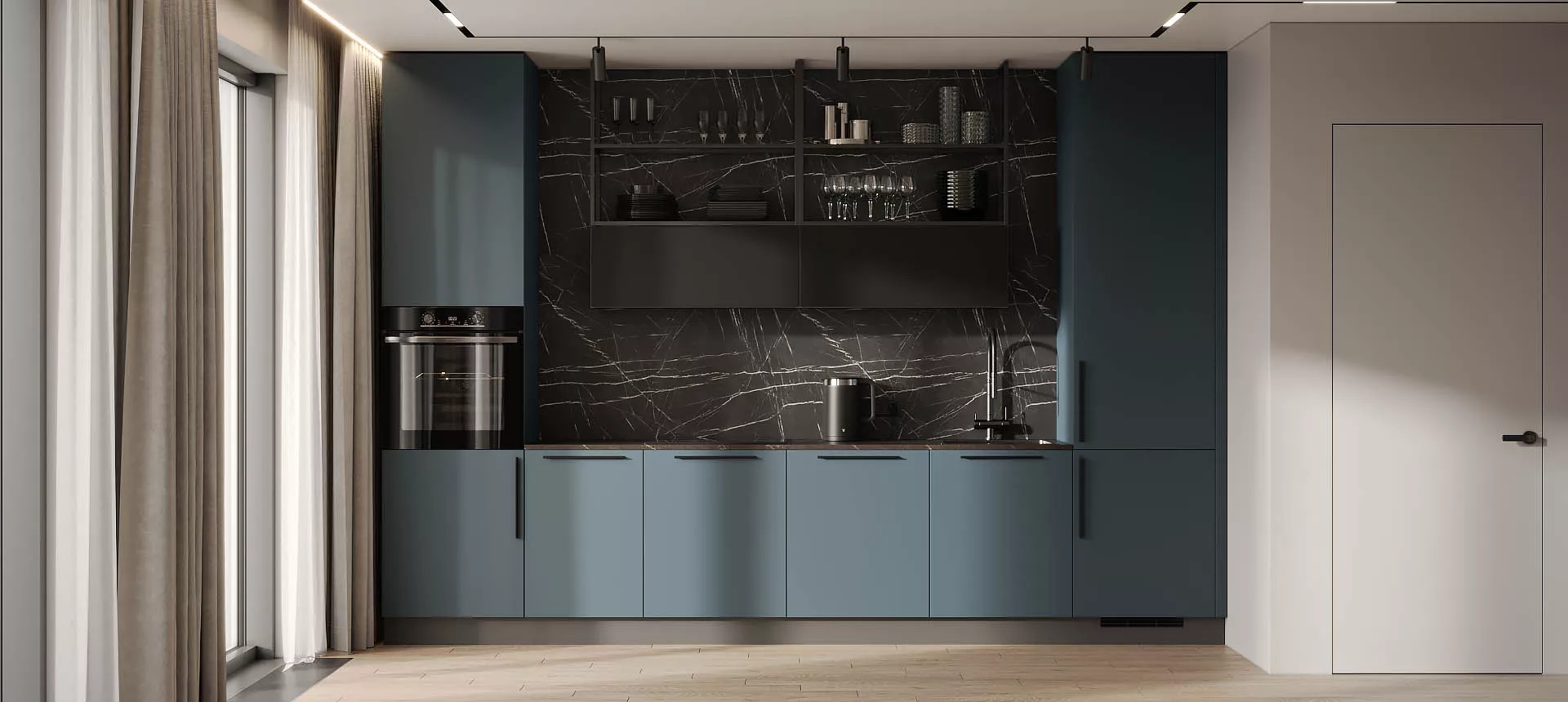 Аквамарин матовый