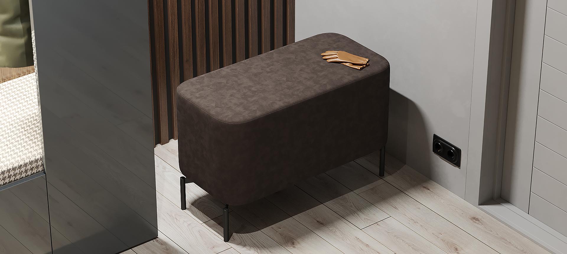 велюр Verona цвет 743 Bordo