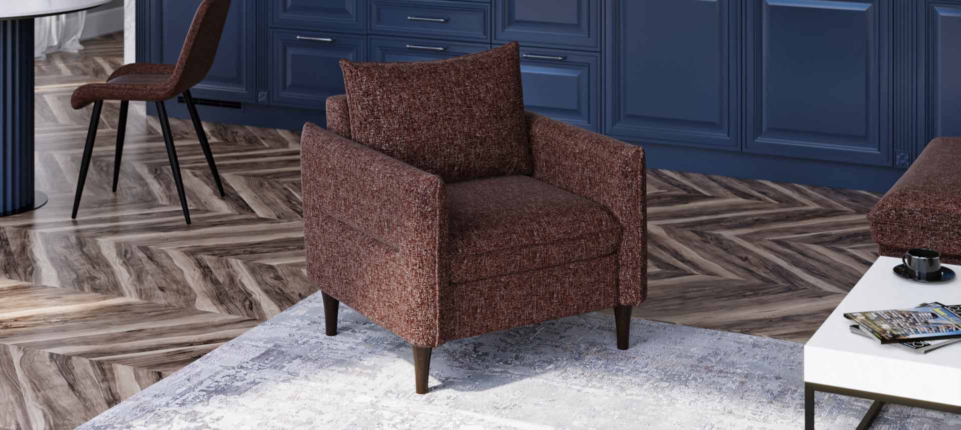 рогожка MILANO цвет 20 Granite