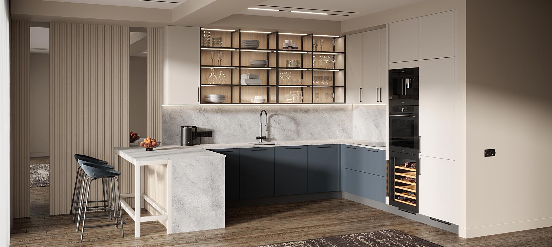 эмаль цвет NCS S 2500-N / Аквамарин матовый 