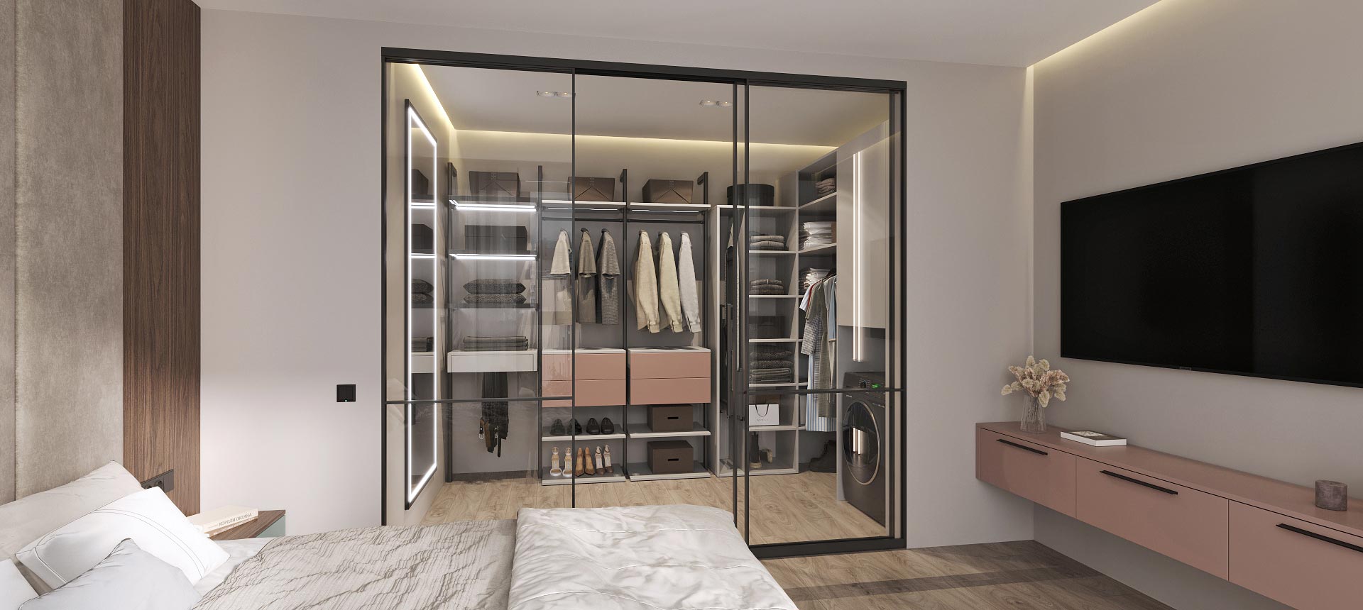 Розовый кварц матовый / Горный&nbsp;хрусталь&nbsp;матовый&nbsp;