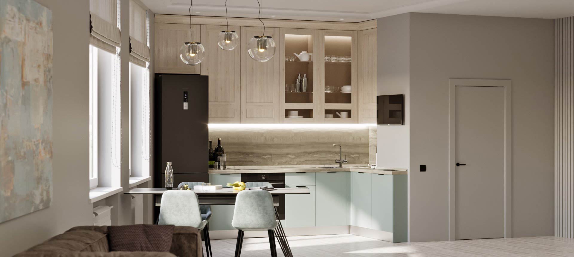 Зелёный фьорд / Сосна Аланд 