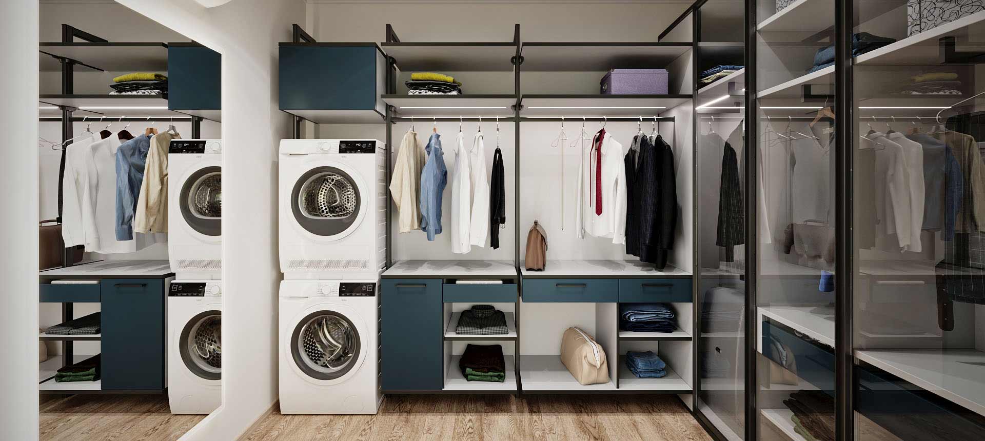 Аквамарин матовый / Горный хрусталь матовый 