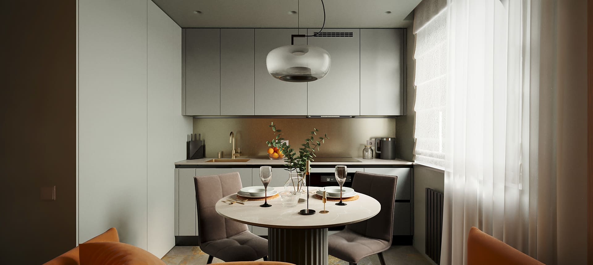 Тёмно-серый