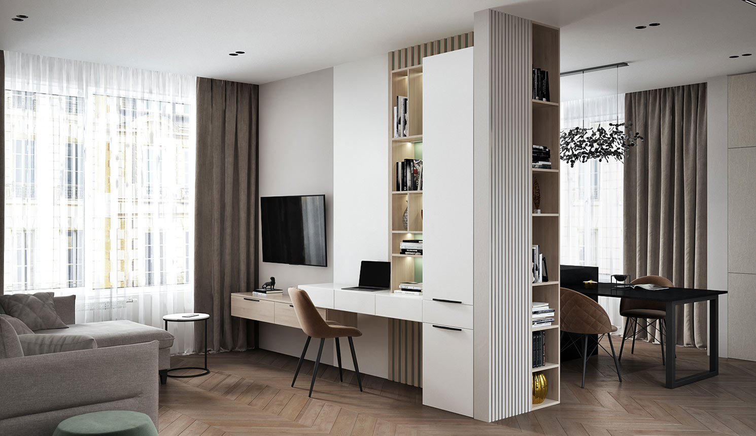 Идеальный дуэт цветов в интерьере: 7 гармоничных сочетаний