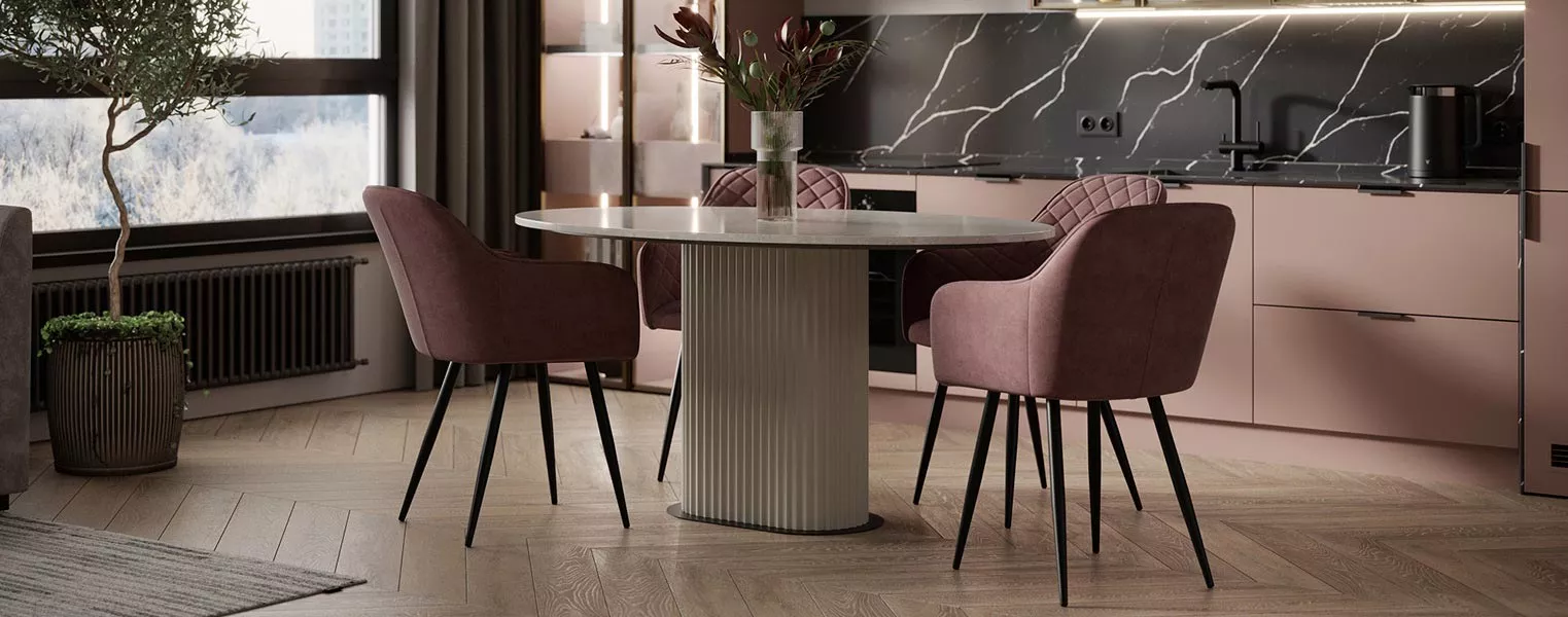 Кухонный стол Руже овальный - фото No 2