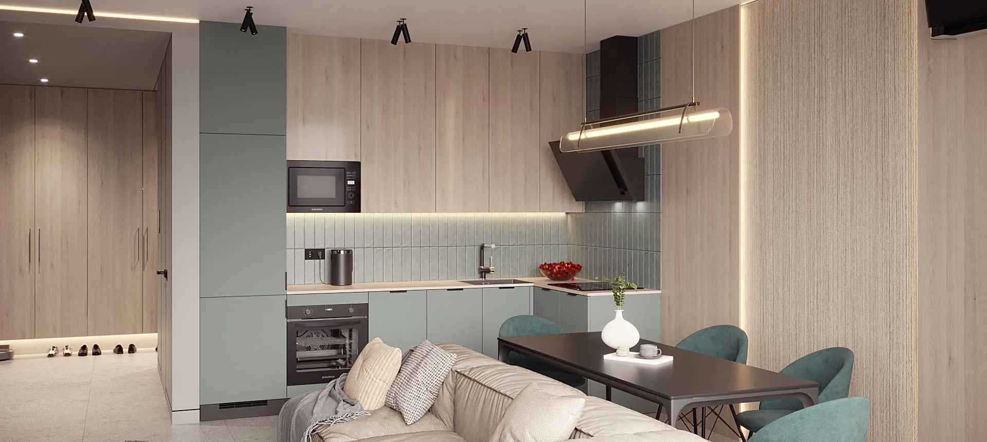 Зелёный фьорд / Сосна Аланд 