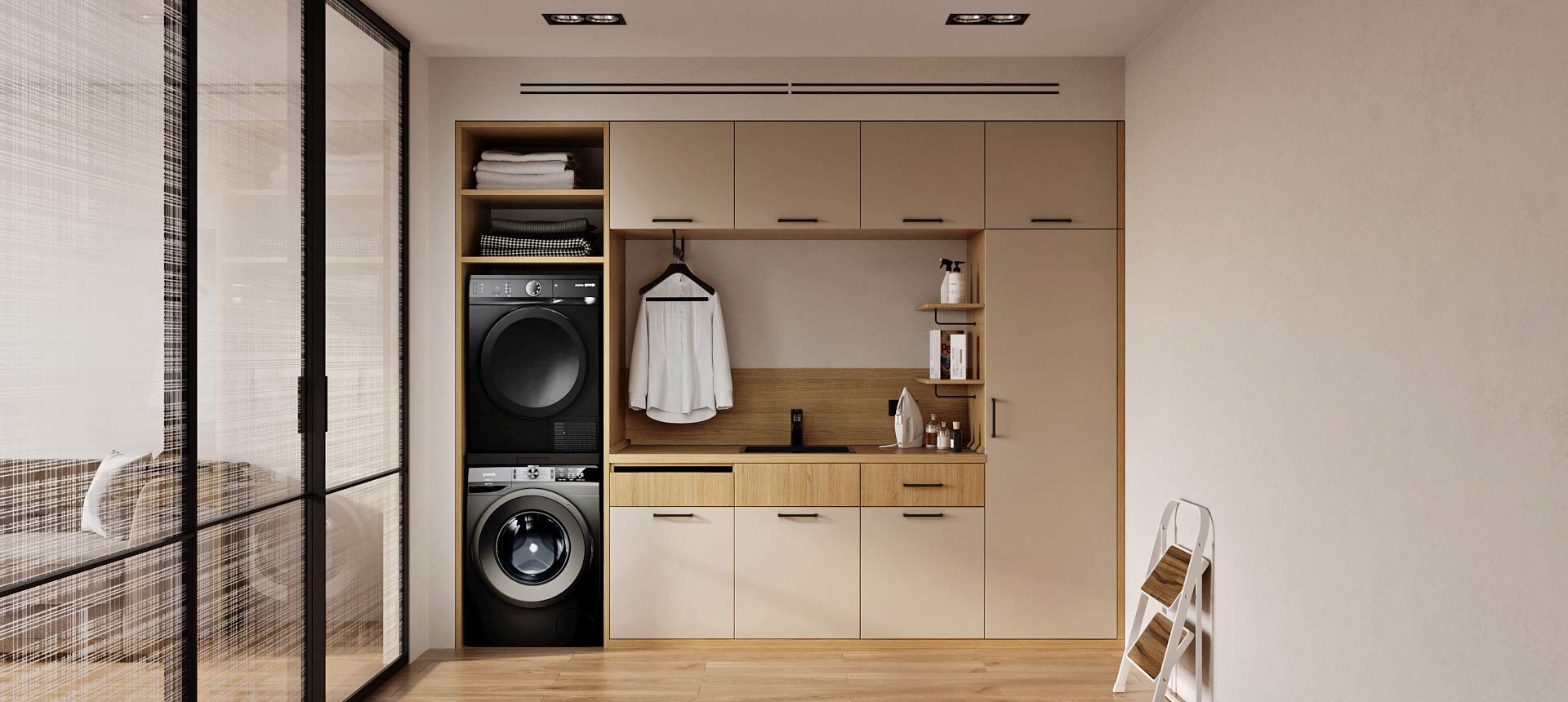 Кашемир серый / Дуб Винченца 