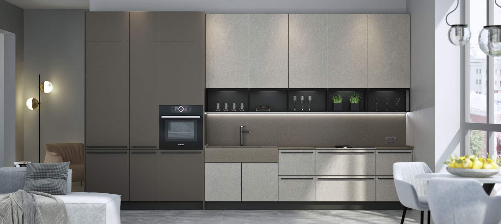 Конкрета / эмаль цвет NCS S 5005-Y80R 