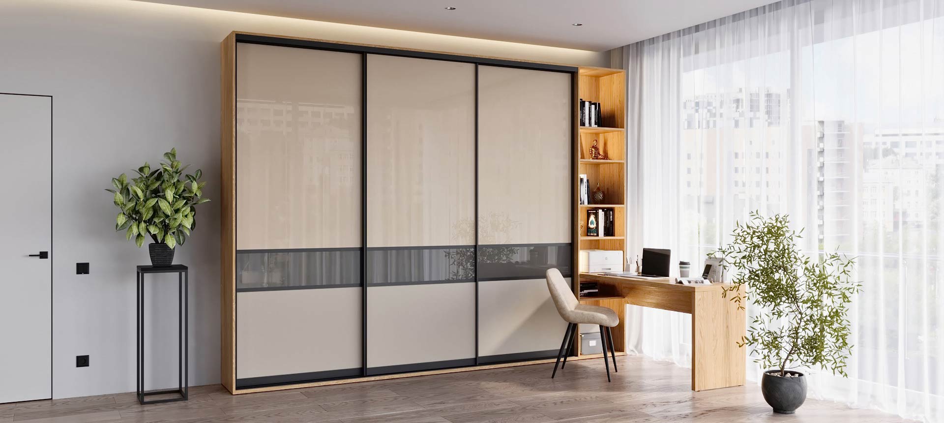 Дуб Каселла / экокожа Neo цвет Light 