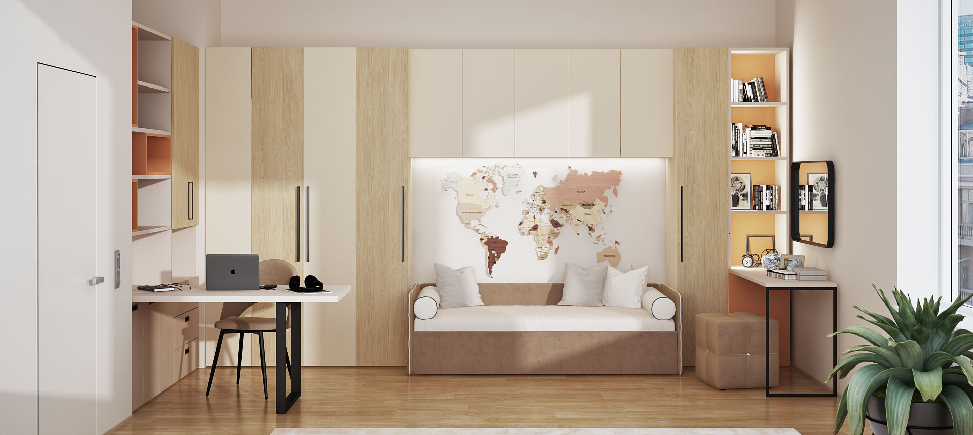 Крем / Дуб Каселла 