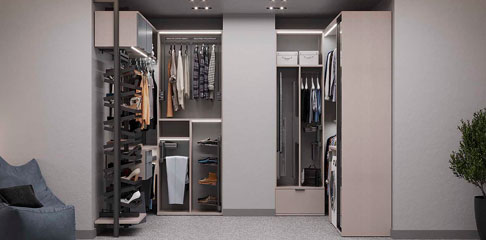 Идеи дизайна гардеробной в стиле лофт: 40+ фото