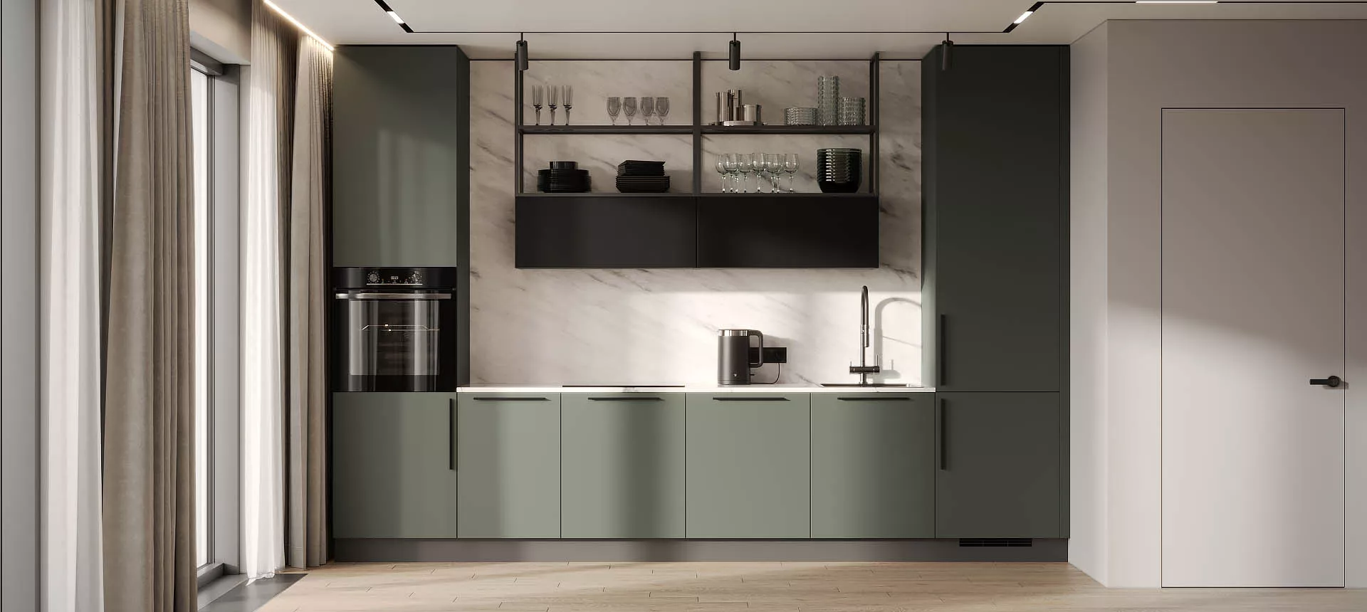 Сумрачный нефрит матовый