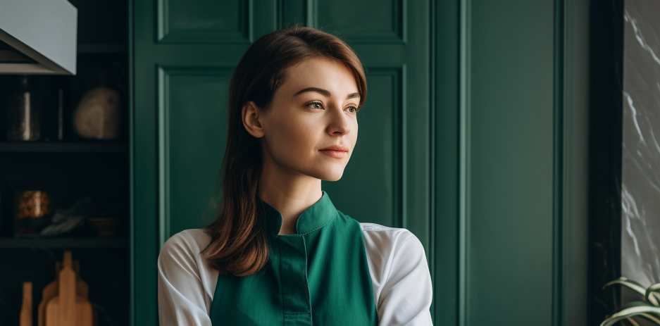 Кухня для самодостаточной и уверенной в себе перфекционистки