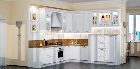 Кухни в классическом стиле