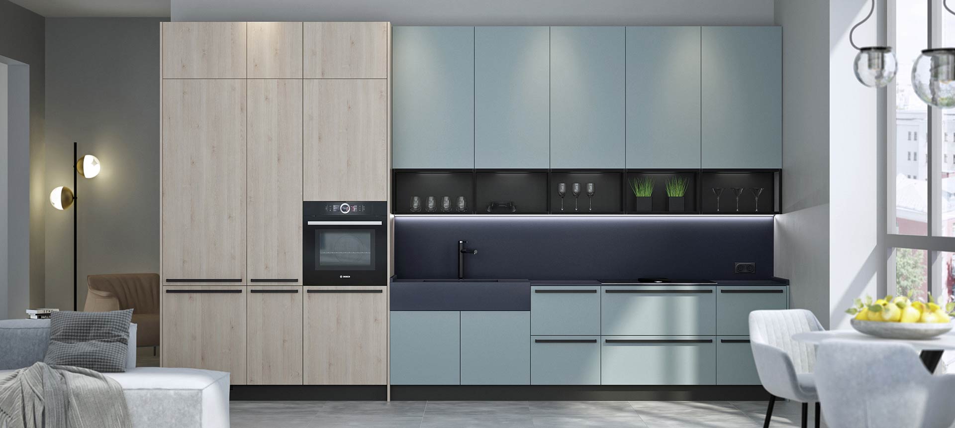 Зелёный фьорд / Сосна Аланд 