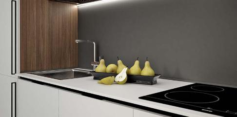 Матовое фасадное полотно