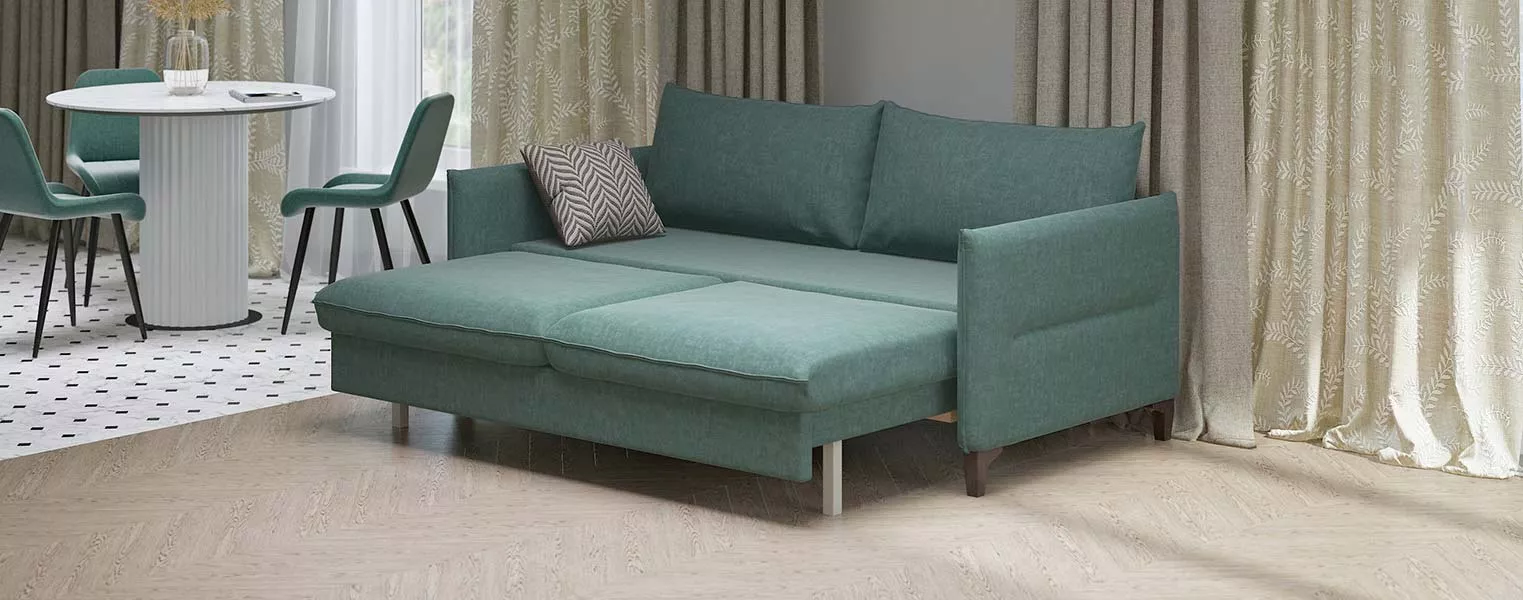 Прямой диван-кровать Нова в кухню-гостиную - фото No 3