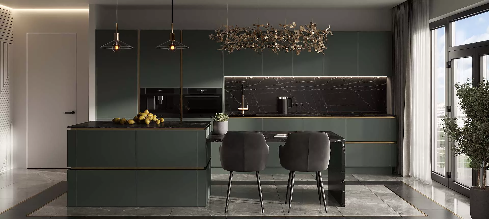 Сумрачный нефрит матовый