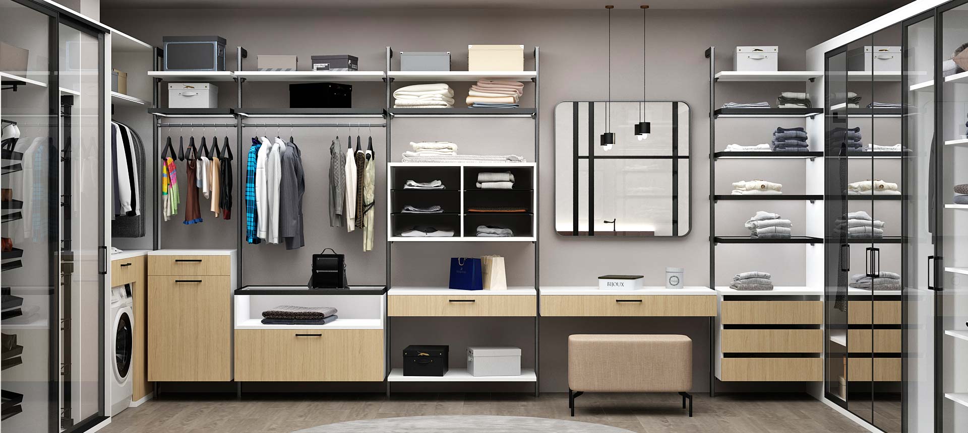 Дуб Винченца / Белый премиум 