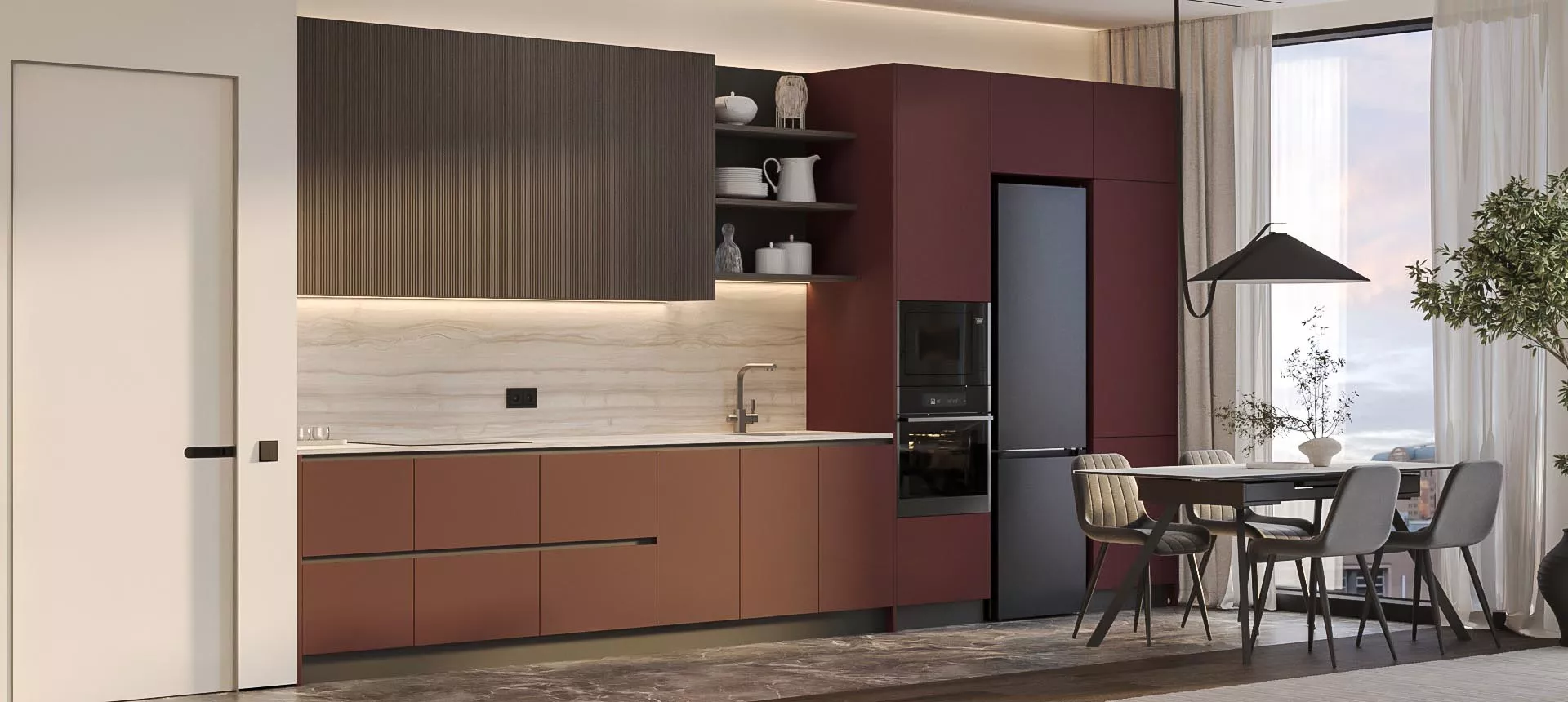 эмаль цвет NCS S 7020-R / Дуб дымчатый 