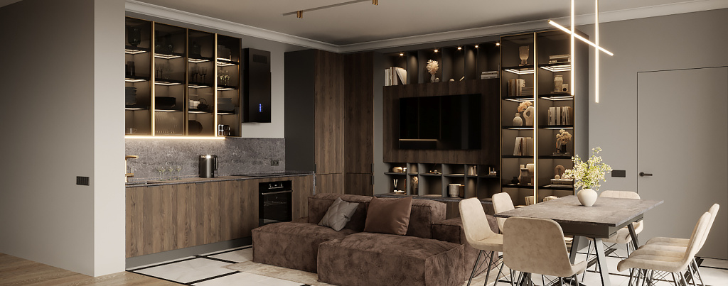 Кухня в стиле минимализм: тенденции дизайна - фото №13