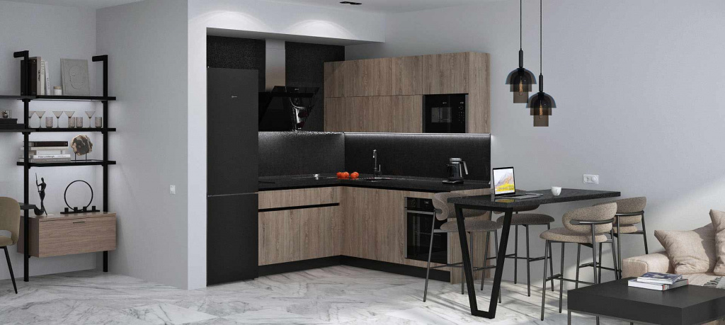 Как правильно расставить технику на кухне: советы и примеры с фото - фото 17