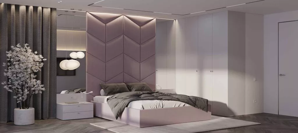 Технологии, минимализм и уют: тренды в дизайне современной спальни - фото №8