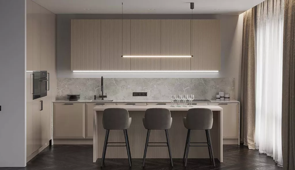 Дизайн кухни 2025-2026: новые тренды, идеи, советы дизайнеров - фото №48