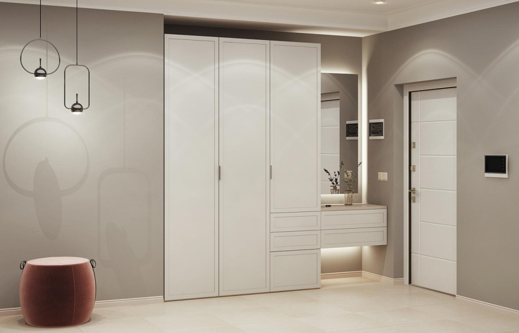 Идеи дизайна прихожей в скандинавском стиле - фото №38