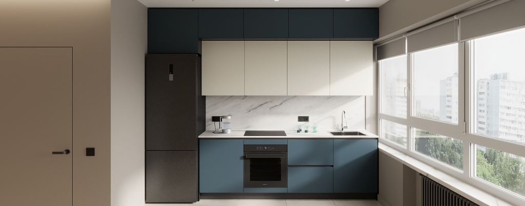 10 лайфхаков в дизайне маленькой кухни - фото №16