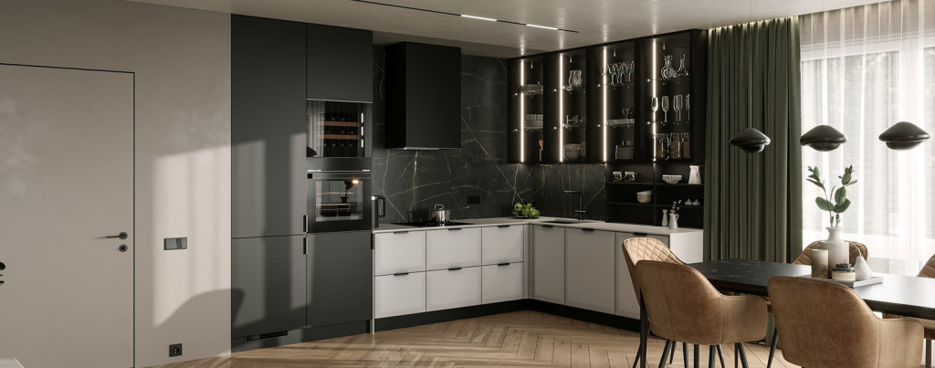 Фартук для кухни: как выбрать, как ухаживать. 20 вариантов модных сочетаний - фото №12