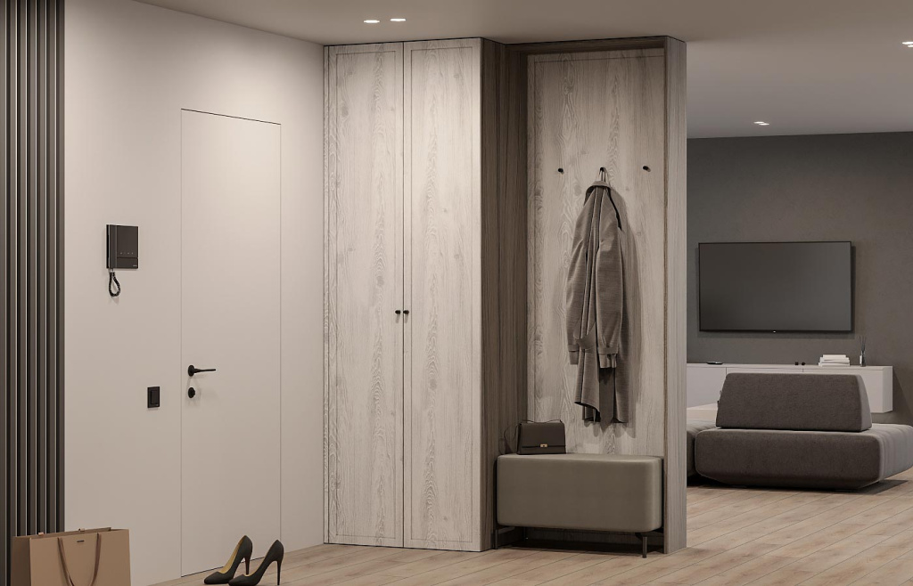 Идеи дизайна прихожей в скандинавском стиле - фото №26