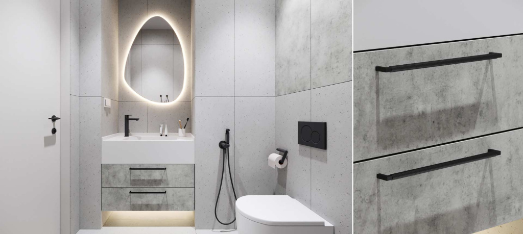 Ванная в стиле лофт: 50 фото и 50 идей - фото №41