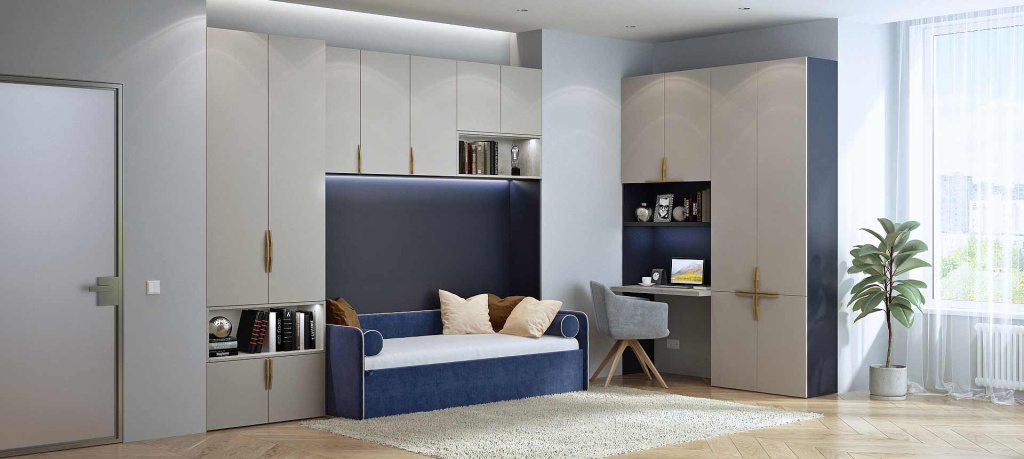 Идеальный дуэт цветов в интерьере: 7 гармоничных сочетаний - фото №34