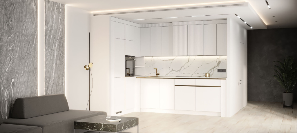 Что важно учитывать при выборе кухни в светлых тонах - фото №25