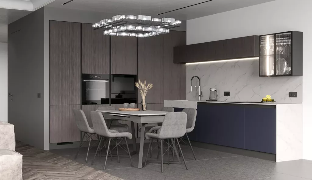 Дизайн кухни 2025-2026: новые тренды, идеи, советы дизайнеров - фото №114