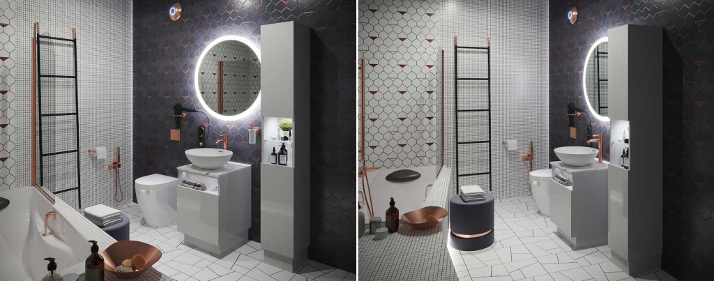 Ванная в стиле лофт: 50 фото и 50 идей - фото №38