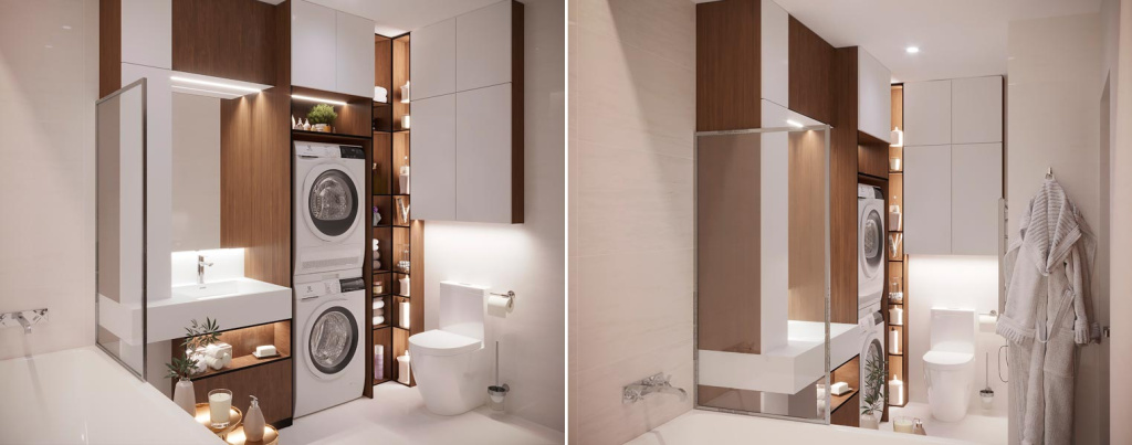 Дизайн ванной комнаты 2023-2024 - фото №2