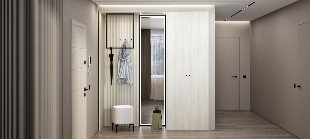 Идеи дизайна прихожей в скандинавском стиле - фото №32