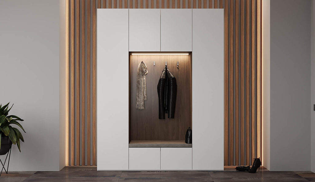 Дизайн прихожей: тренды 2024-2025 - фото №20