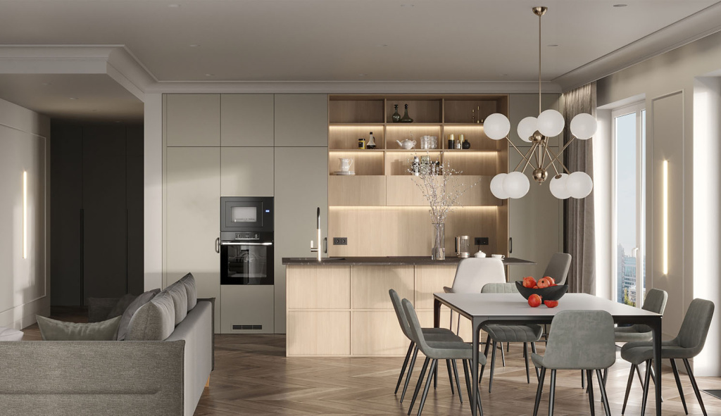 Что важно учитывать при выборе кухни в светлых тонах - фото №14