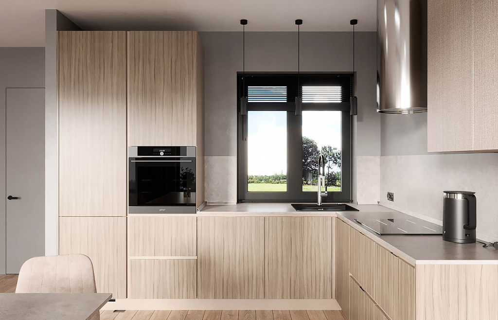 Дизайн кухни в частном доме — идеи для интерьера с фото - фото №12